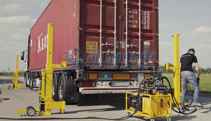 集裝箱頂升系統(tǒng)案例圖片 集裝箱頂升系統(tǒng)案例圖片